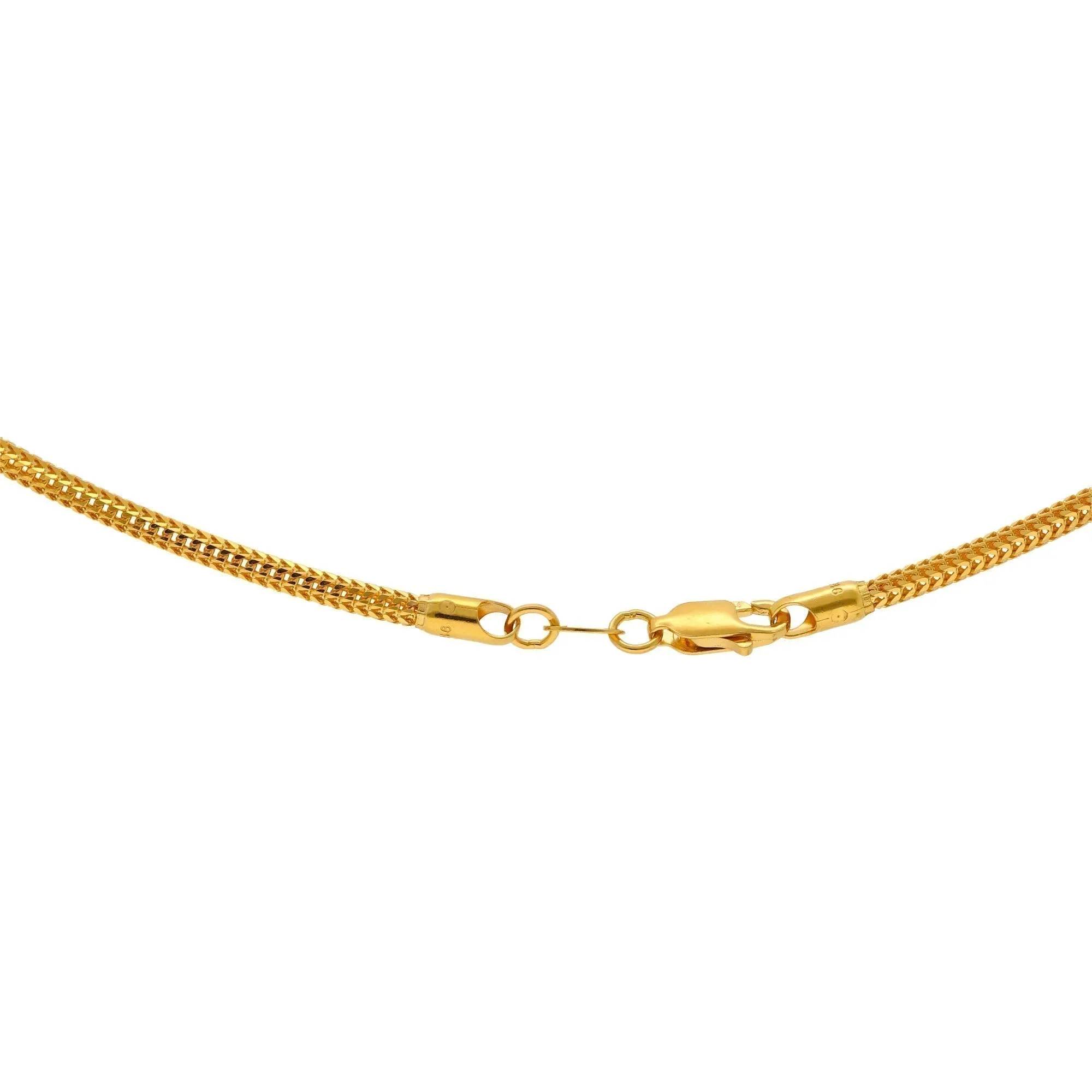 22K Yellow Gold 22 inches Chain(9.7 gm)