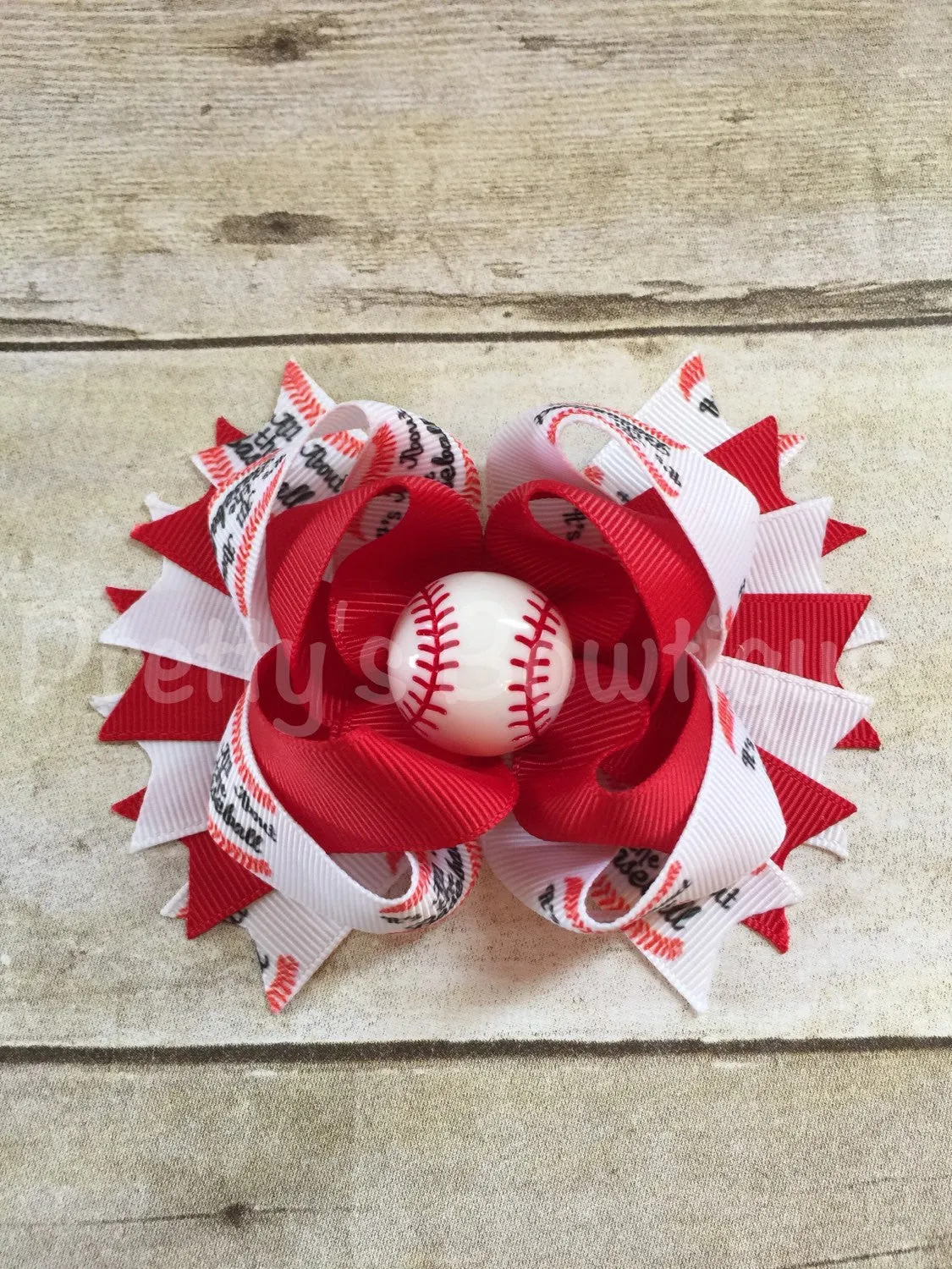 All about that baseball bow  -- Baseball Bow -- all about that base Headband -- girls baseball bow  -- Girls OTT bow