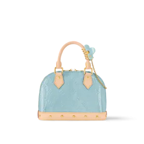 Alma BB Luxury Designer Bag in Vibrant Blue