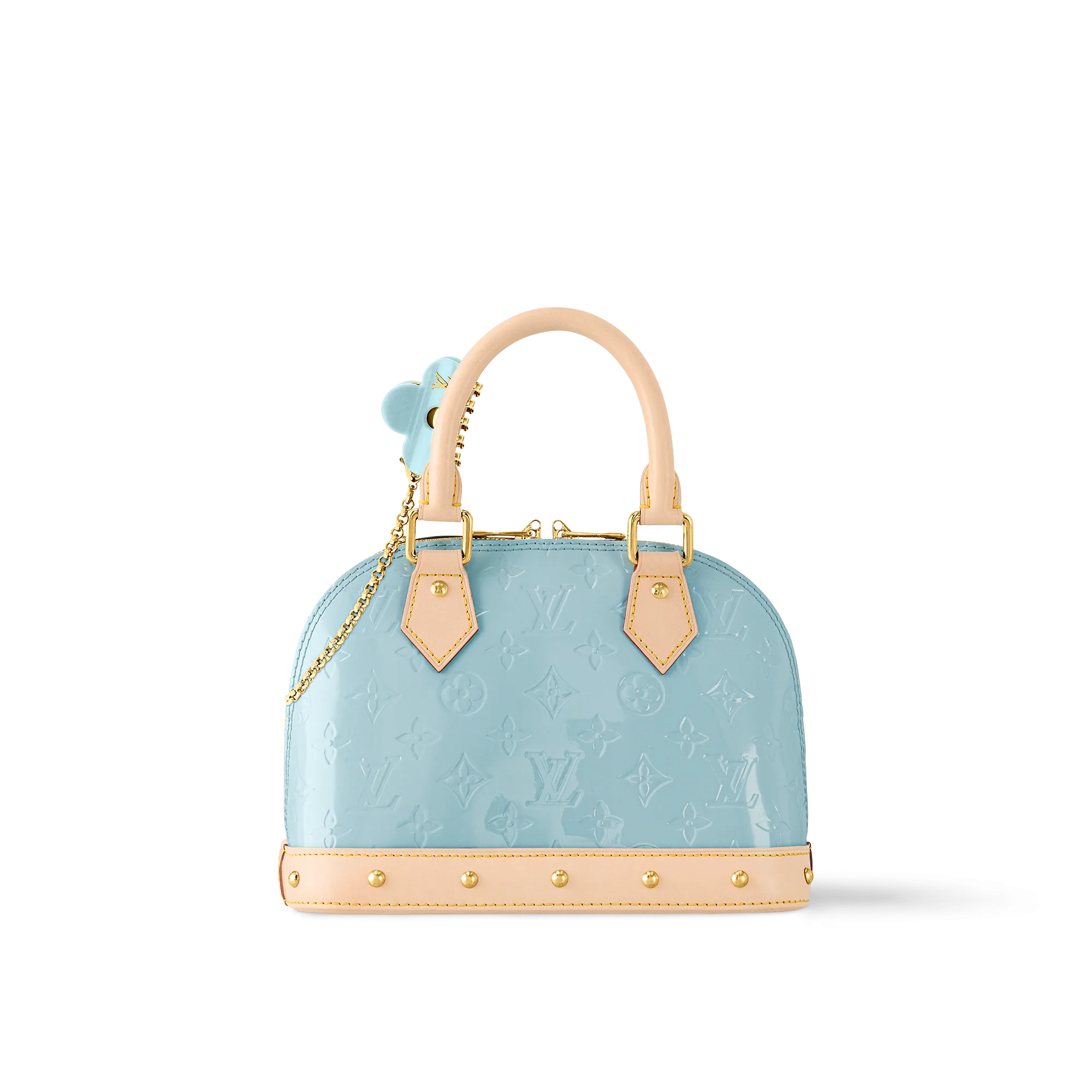 Alma BB Luxury Designer Bag in Vibrant Blue