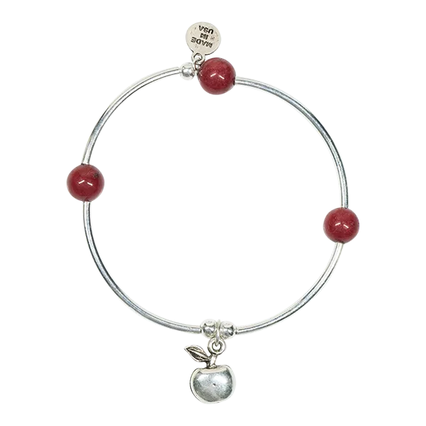 Apple Bangle Bracelet