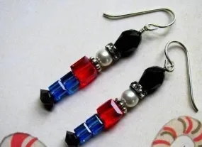 Beaded Nutcracker Earrings