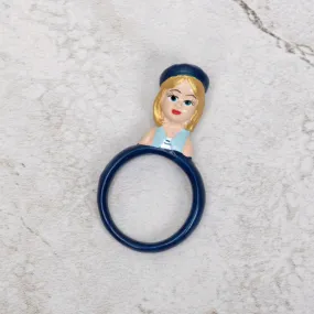 Blonde Jeunes Demoiselles Ring