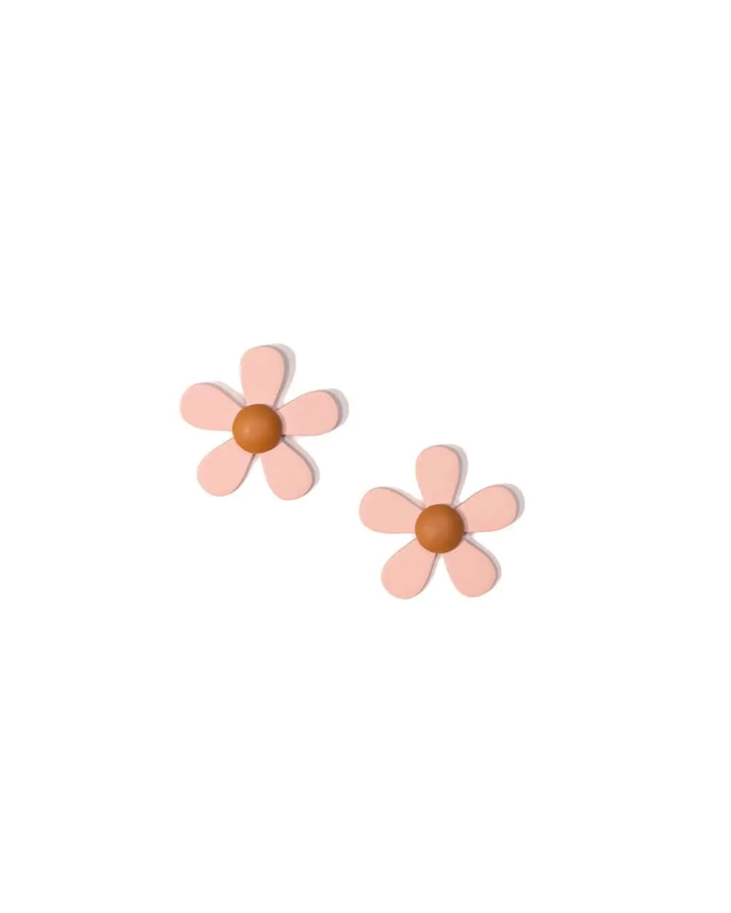 Blush Flower Earrings