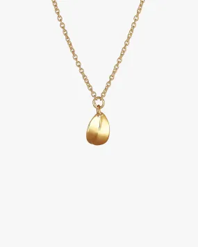 Botanica drop necklace gold