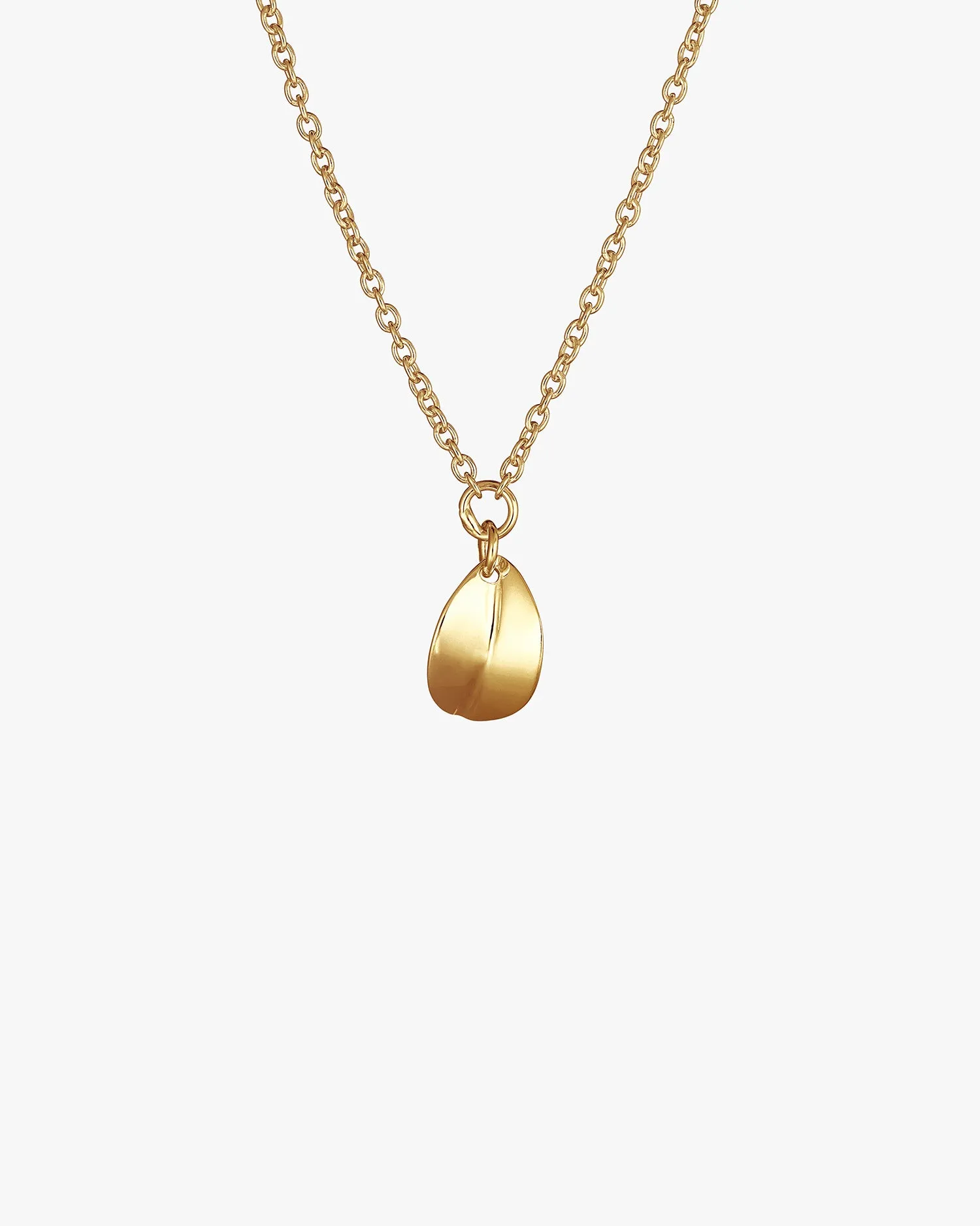 Botanica drop necklace gold