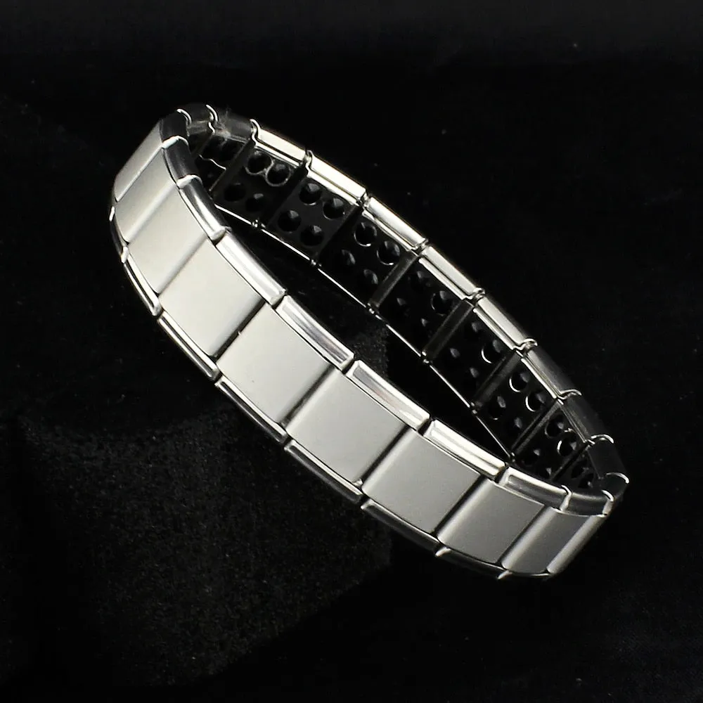 Bracelets For Women Men Silver Black Bracelet Bangle Jewelry Gift