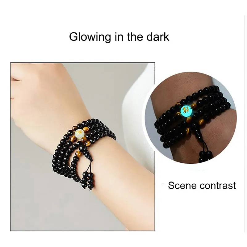 Bracelets Handmade Jewelry Ethnic Glow in the Dark Bracelet for Men