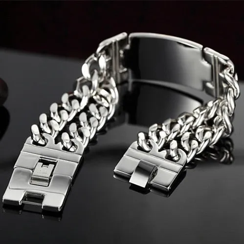 Bracelets Stainless Steel Bracelets Men Jewelry Male Charm Bangle