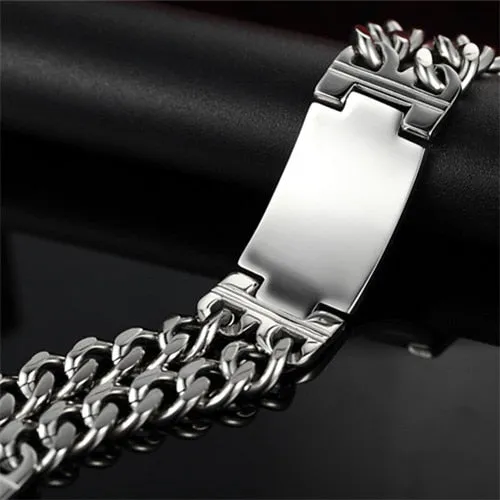 Bracelets Stainless Steel Bracelets Men Jewelry Male Charm Bangle