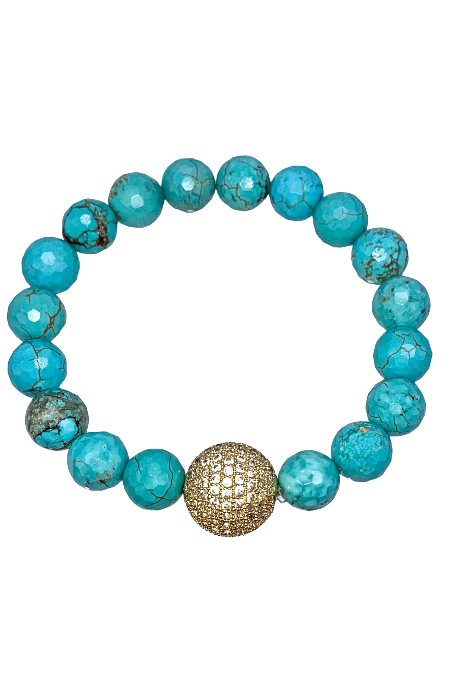 Brave Enough Bracelet - Turquoise