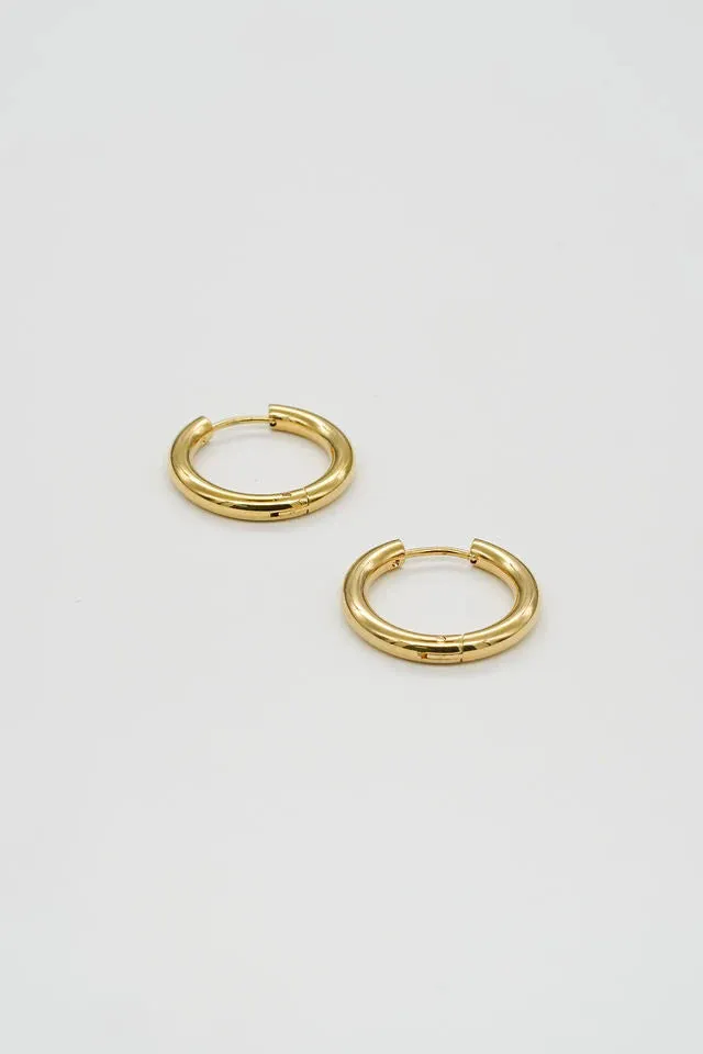 Brenda Grands Gold Hoops Mini