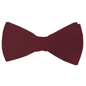 Burgundy Bow Ties