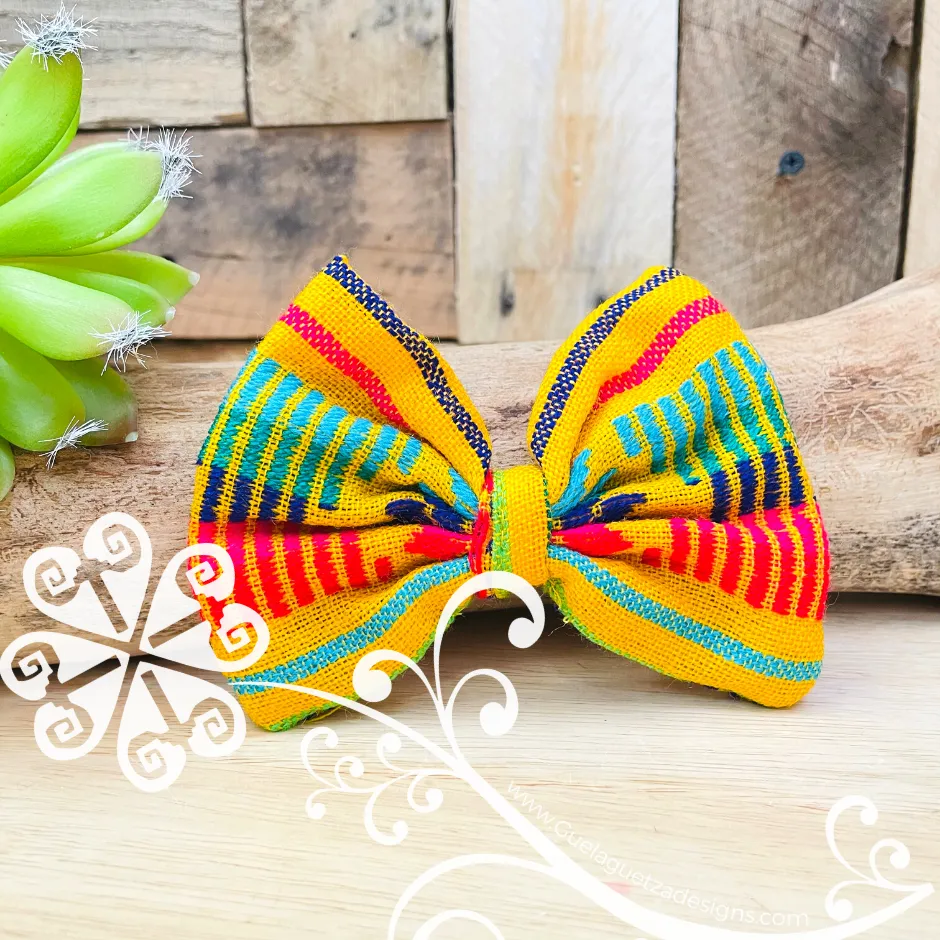 Cambray Hair Bow Clips