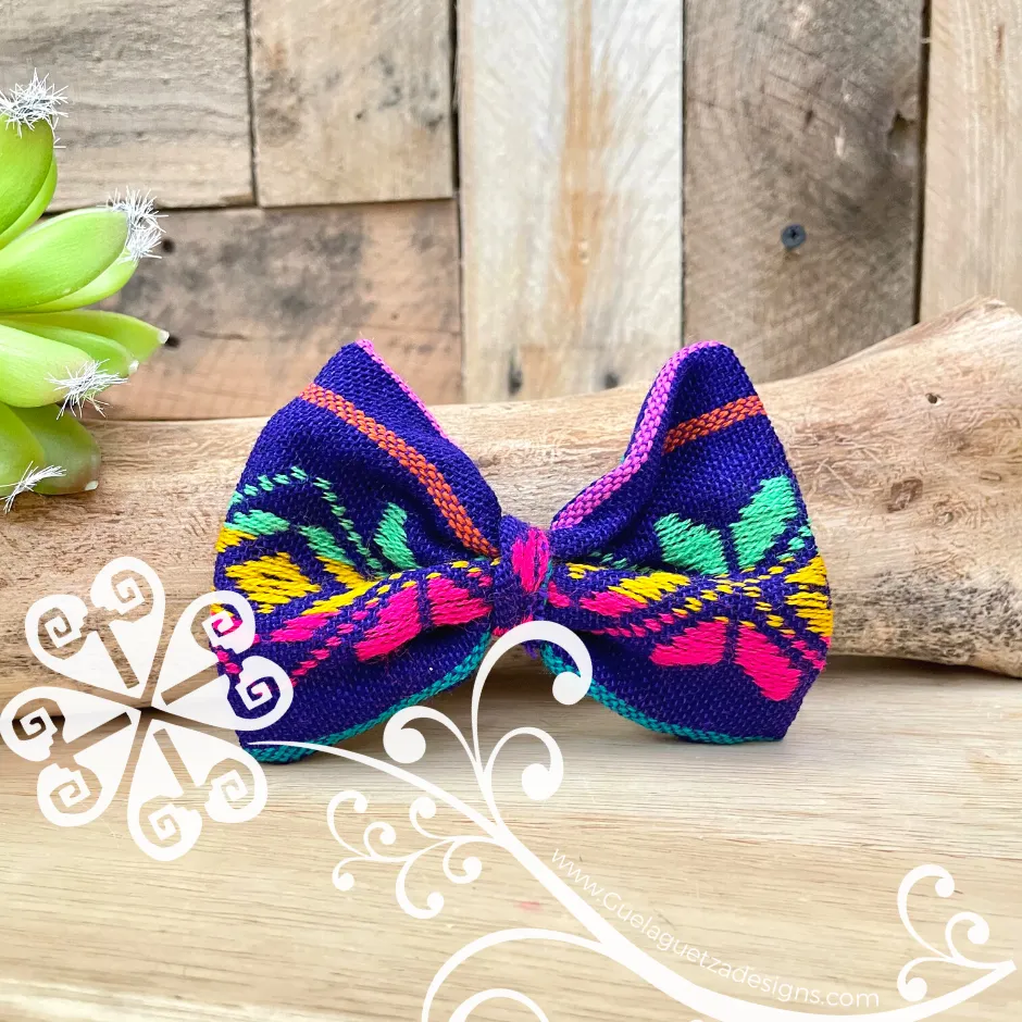 Cambray Hair Bow Clips