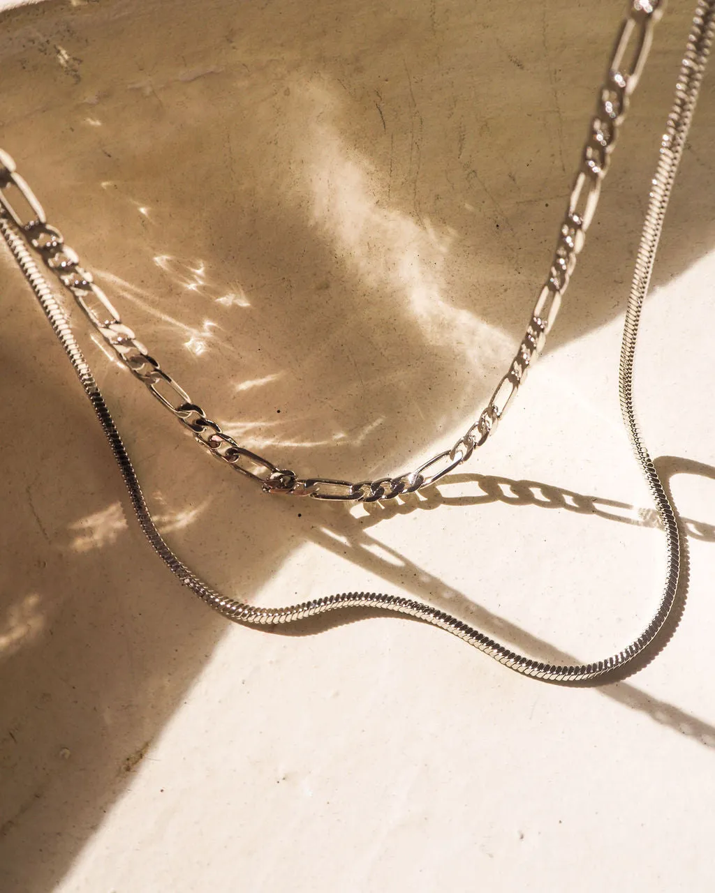 Cecilia Chain Necklace- Silver (Ships Mid May)