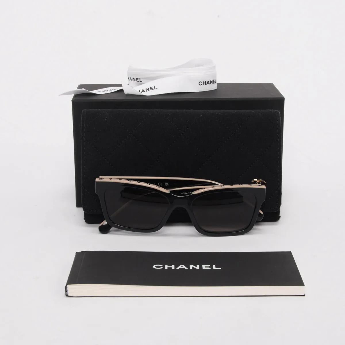 Chanel Black Wayfarer Sunglasses