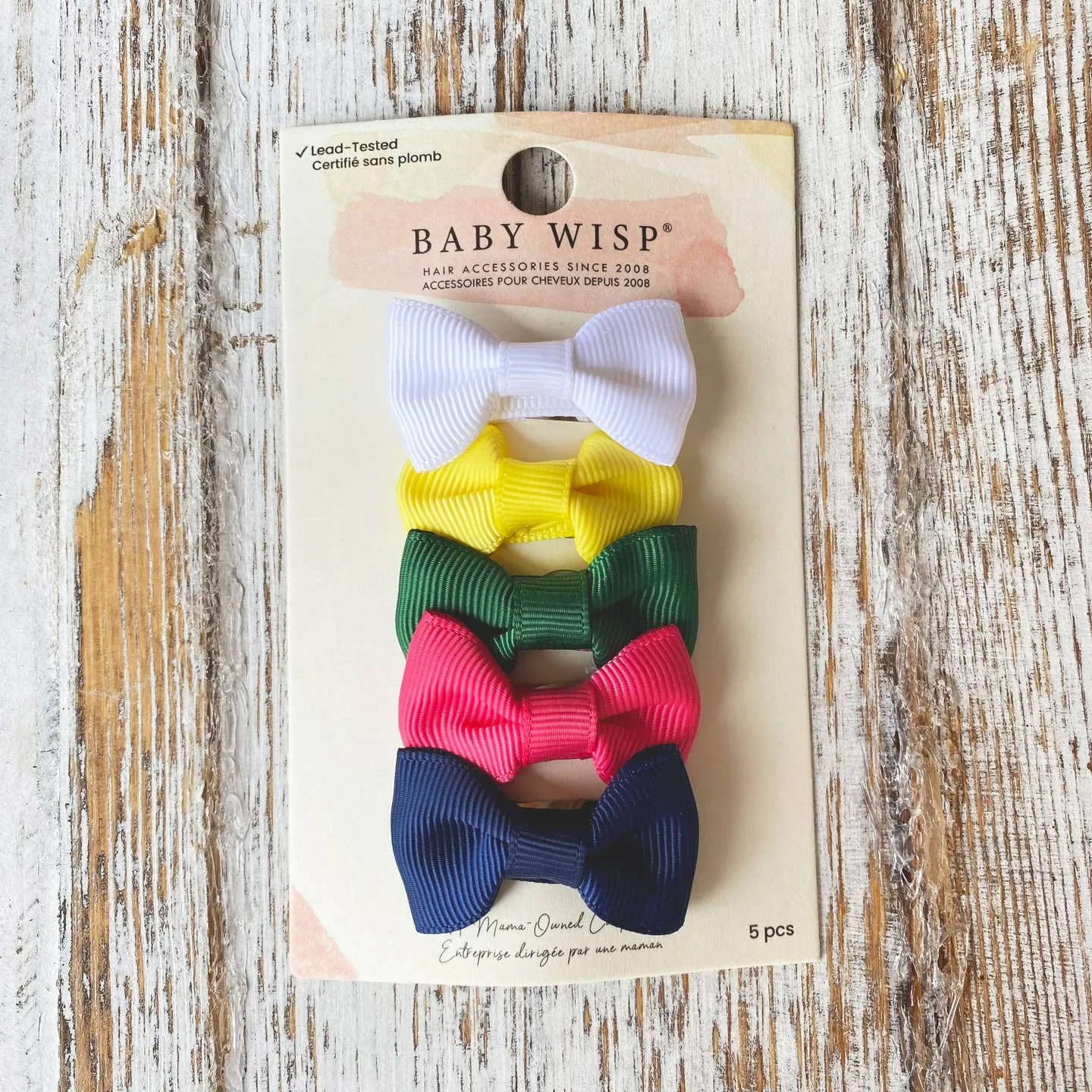 Charlotte Bow Snap Clip, Set of 5 | Endless Summer