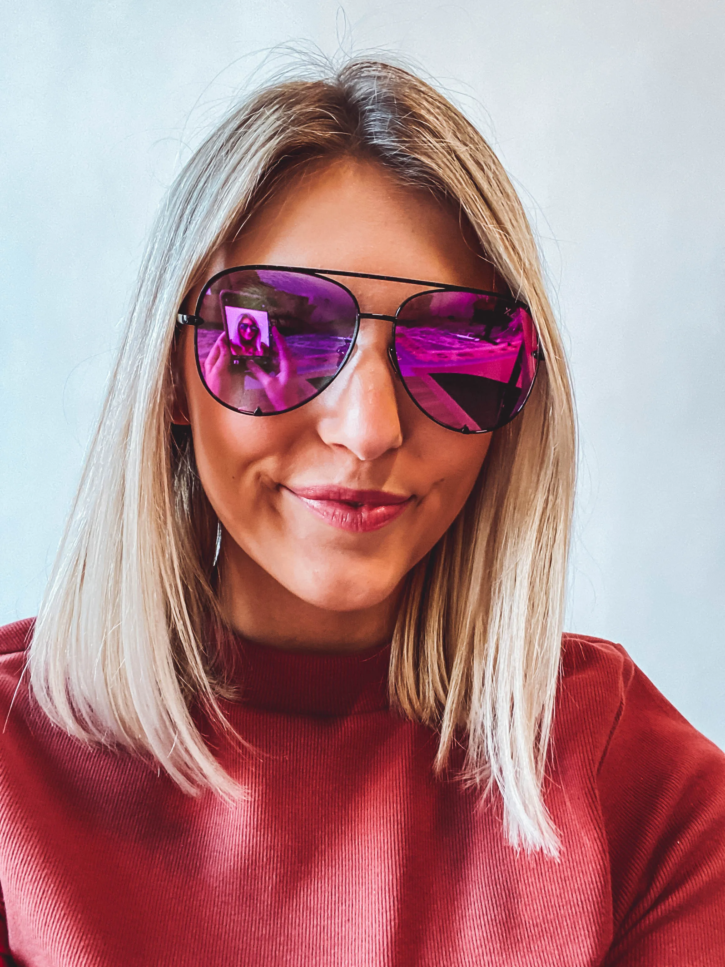 Classic Aviator-Hot Pink-DAX Eyewear