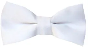 CLEARANCE - Crisp White Boys Bow Tie