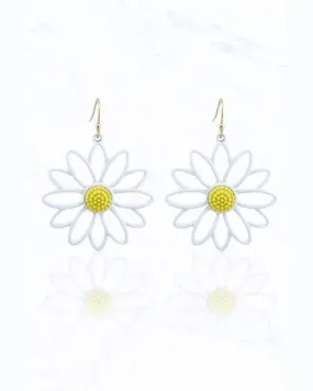 Cut Out Daisy Earrings