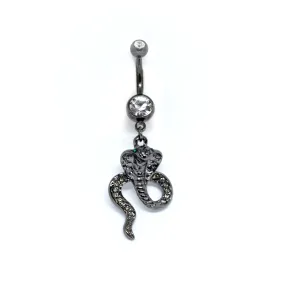 Dangly Snake Belly Ring