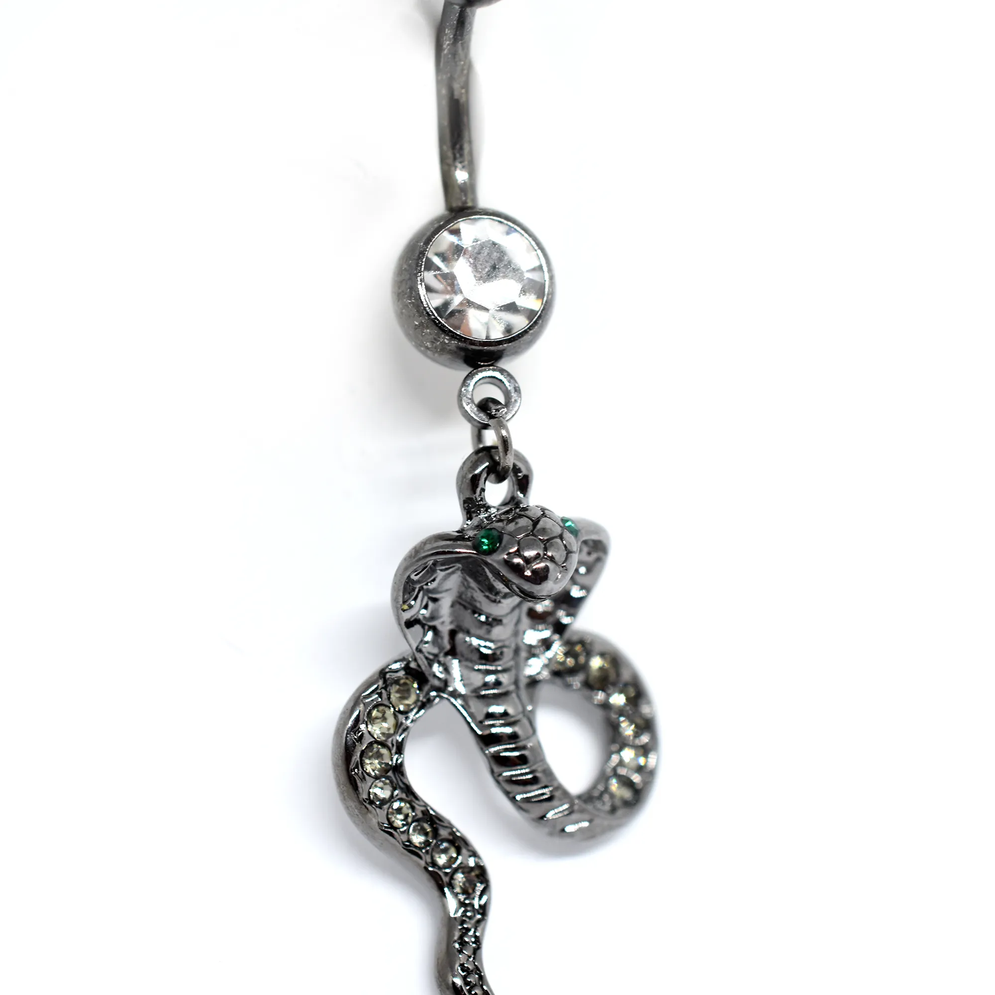 Dangly Snake Belly Ring