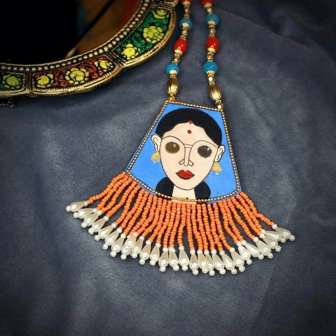 Darpan Handpainted (Necklace)