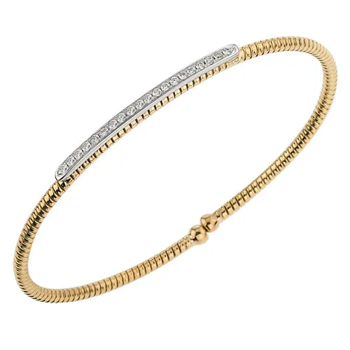 Diamond Bar Bangle