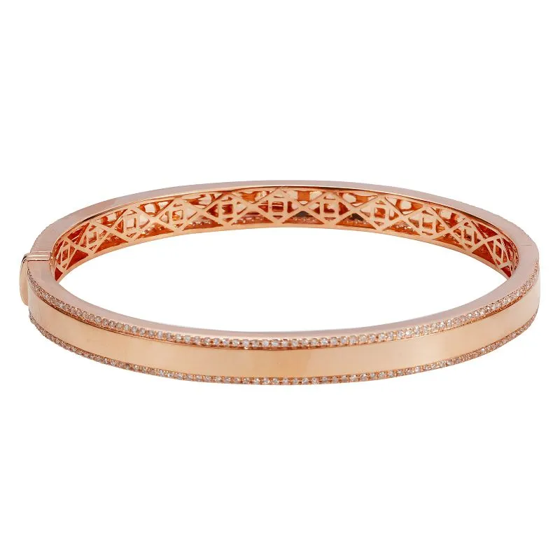 Diamond Border Bangle