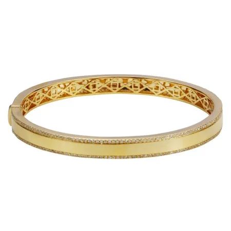 Diamond Border Bangle