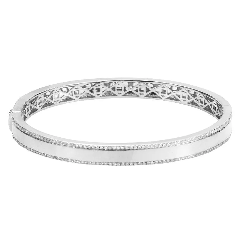 Diamond Border Bangle