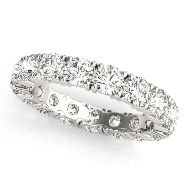 DIVINE 2.4 Carat Diamond Eternity Band in 14K/ 18K/ Platinum GIA Graded 15 pointer G Color SI1 Clarity By Mike Nekta SIZE 4