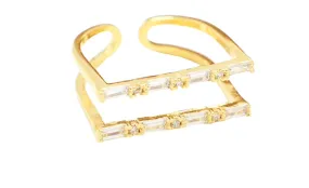 Double Baguette Ring