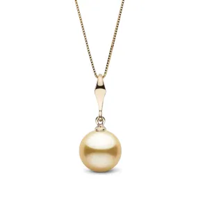 Essential Collection Golden 10.0-11.0 mm South Sea Pearl Pendant