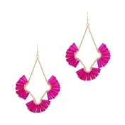 Fanned Crystal Earring