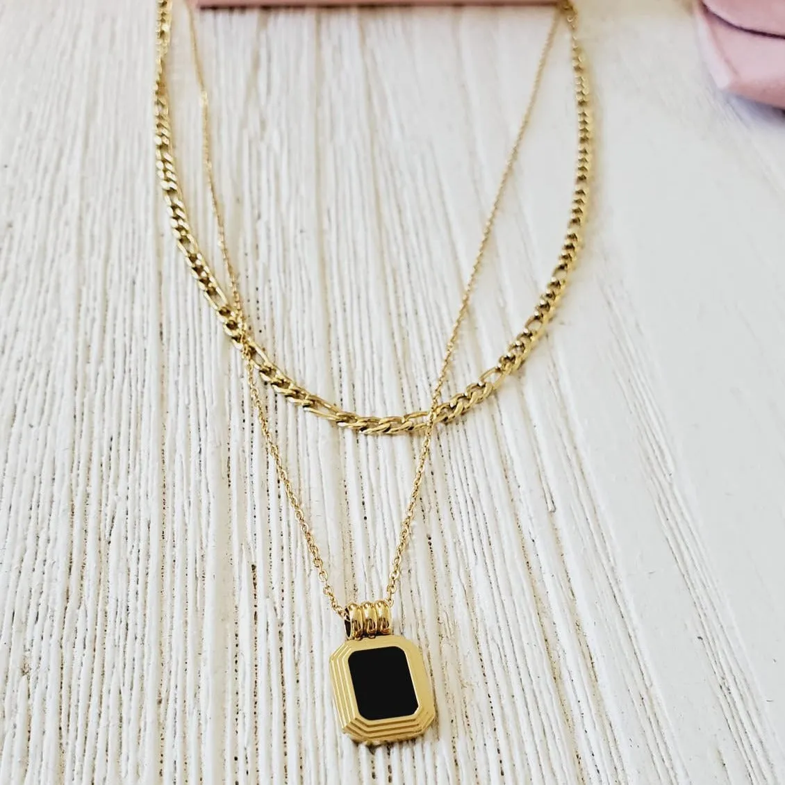 Fernanda Black Necklace