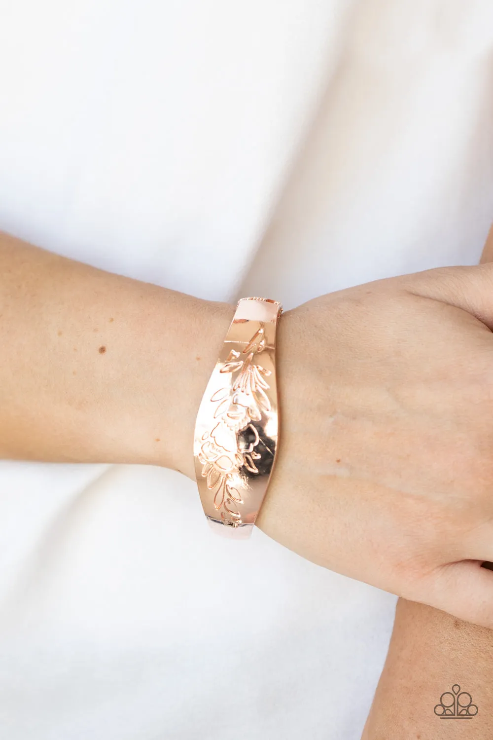 Fond of Florals - Rose Gold Bracelet