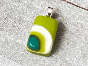 Fused Glass Mini Pendant~MOD