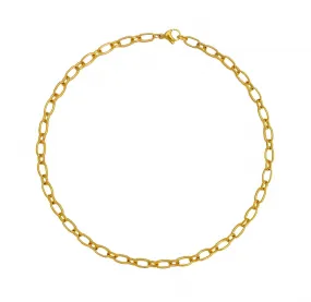 Gold Belcher Chain Necklace