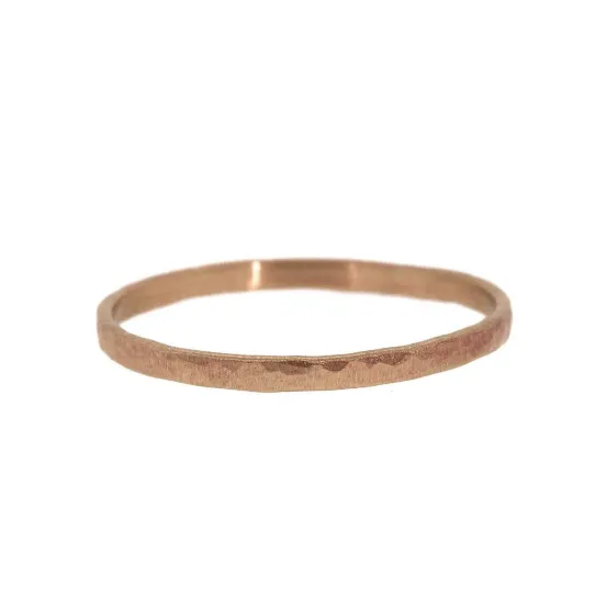 Gold Textured Ring