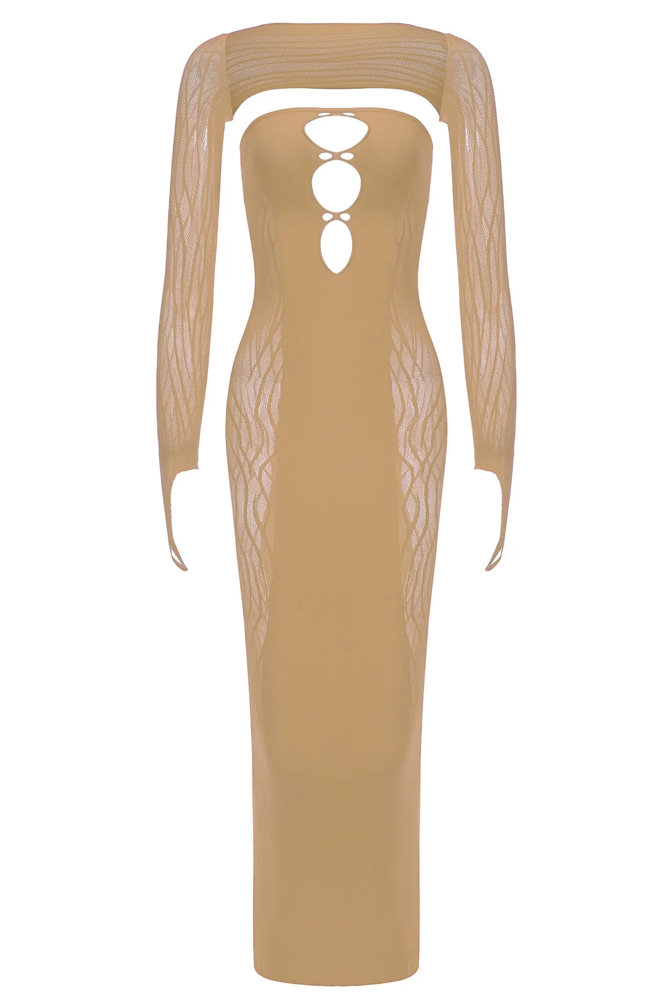 Hexen Dress - Nude