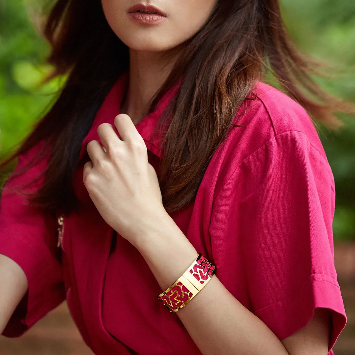 Iskandar Bangle - Dawn Mauve