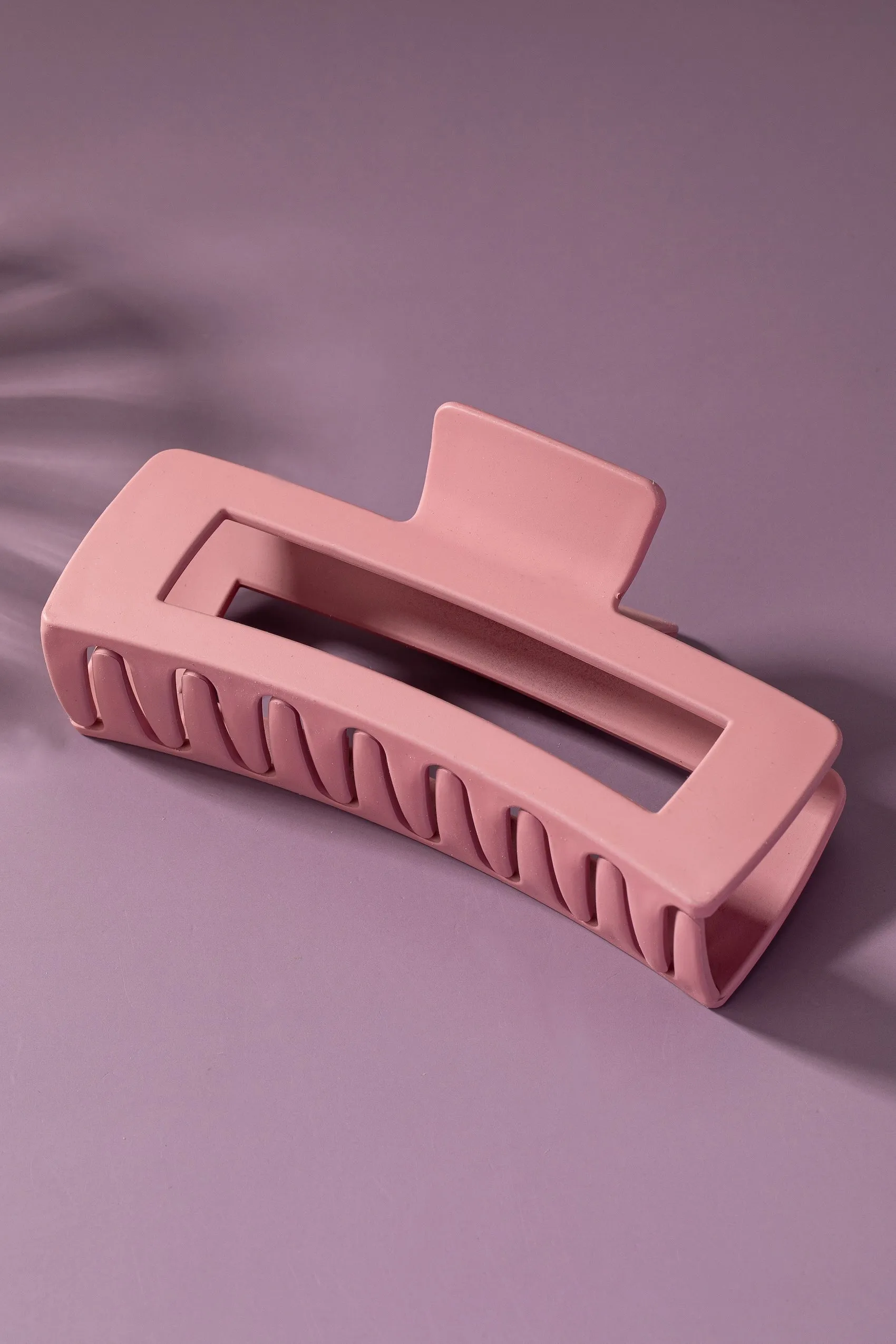 Jumbo Rectangle Hair Claw Clip