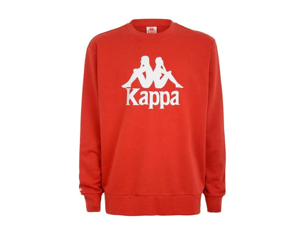 KAPPA Authentic Telas Felpa Uomo Red White 3111G9W