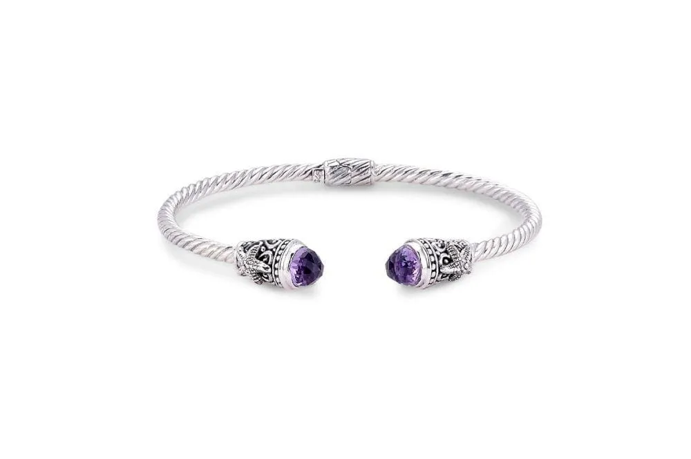 Kenanga Bangle- Amethyst