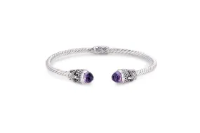 Kenanga Bangle- Amethyst