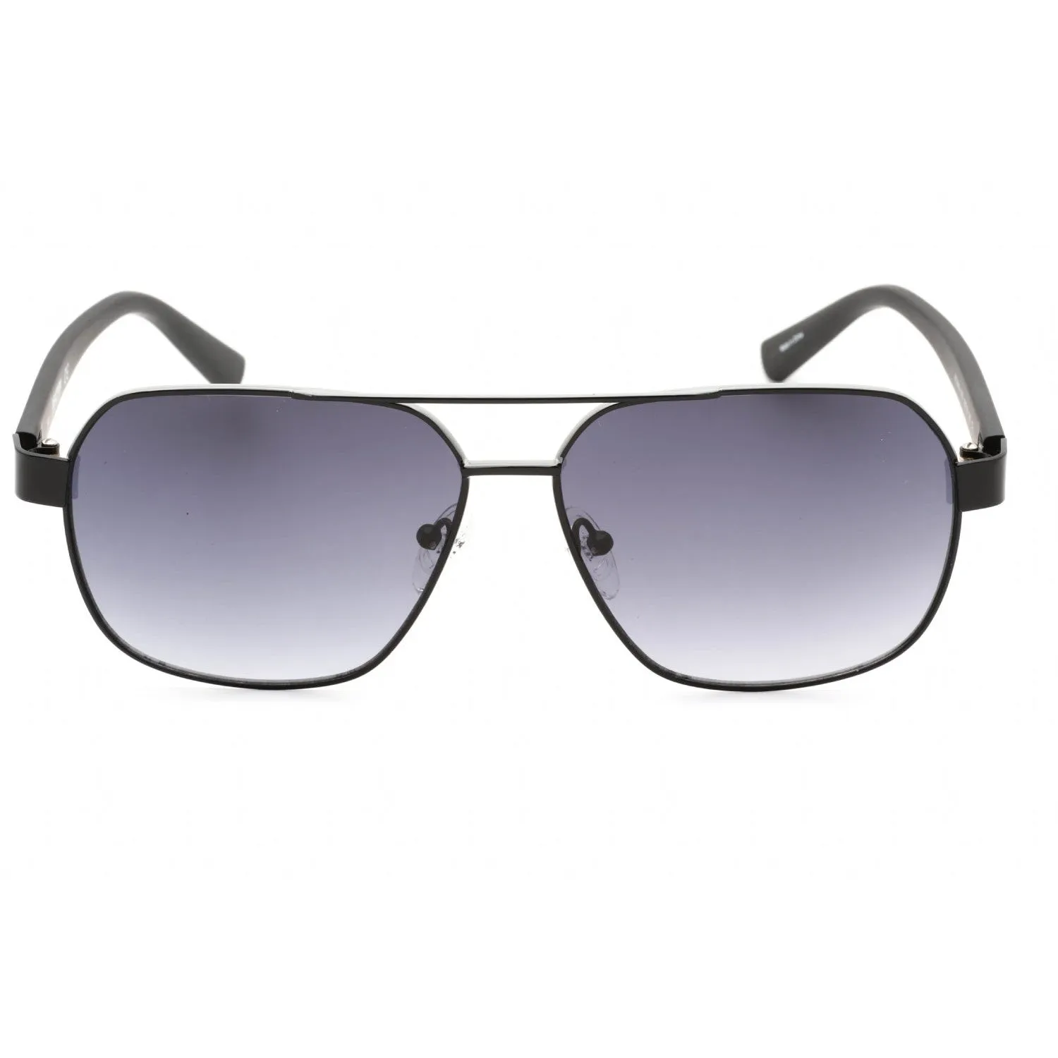 Kenneth Cole Reaction KC2843 Sunglasses Shiny Black / Gradient Smoke Women's