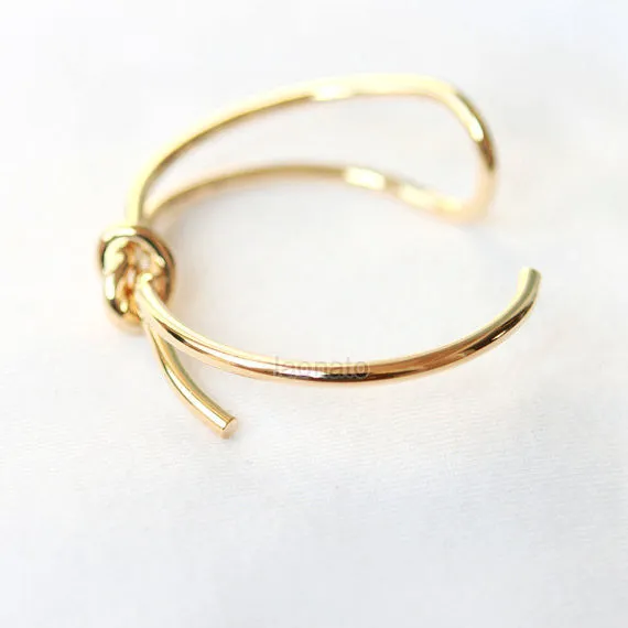 Knot Bangle / Love Knot bracelet