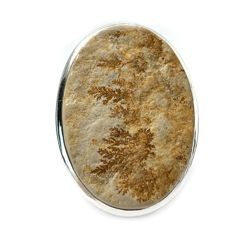 Leaf Jasper Oval Ring E